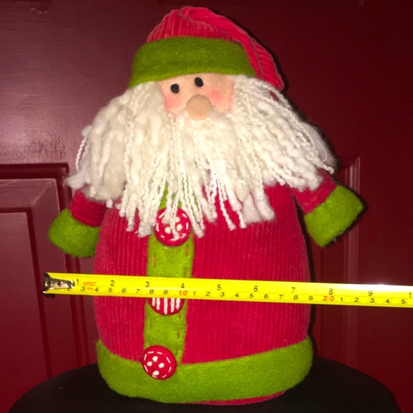 Santa Decoration - Christmas Decoration, Stuffed Santa Claus, St. Nicolas, Gift - Picture 4 of 10